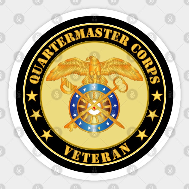 Quartermaster  Corps Veteran Sticker by twix123844